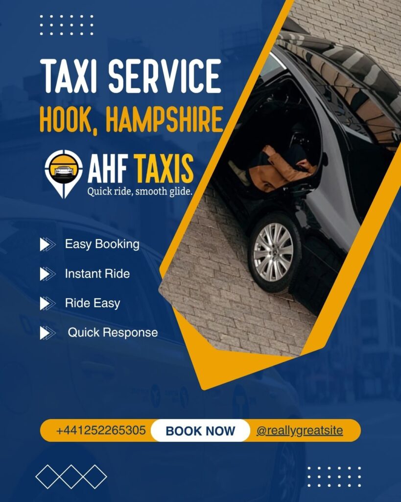 Taxi Service in Hook, Hampshire | AHF Taxis